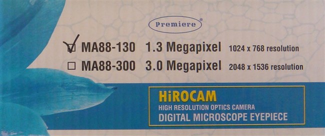 Digitalkamera til mikroskop - 3,0 megapixel