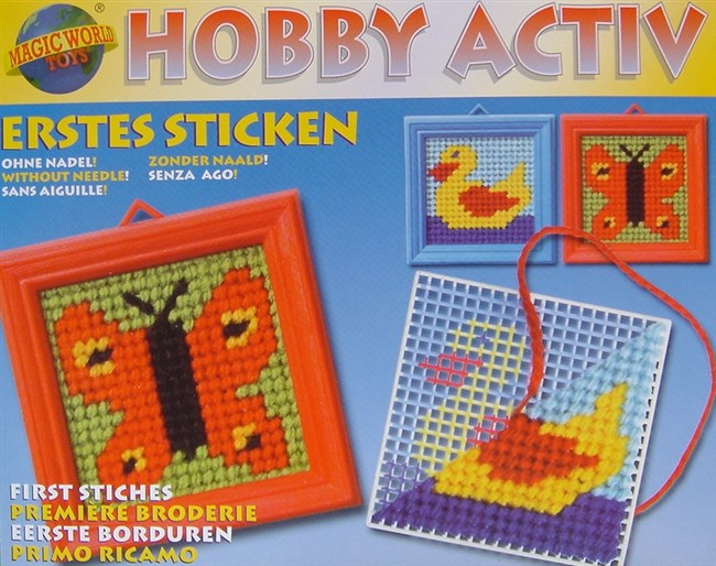 Dit første broderi med korssting på plader Dit første broderi med korssting på plader
