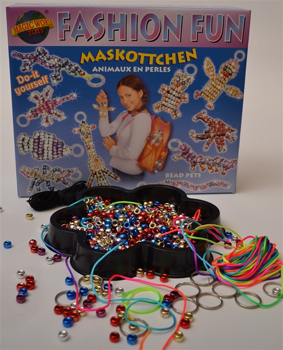 Lav kæledyr med perler Lav kæledyr med perler