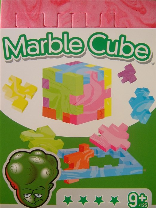 Lyserød Marble Cube Expert - Buckminster Fuller