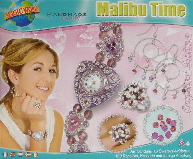 Smykker med Swarovski krystaller - Malibu Time Smykker med Swarovski krystaller - Malibu Time