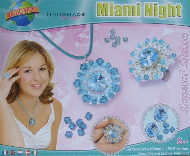Smykker med Swarovski krystaller - Miami Night Smykker med Swarovski krystaller - Miami Night