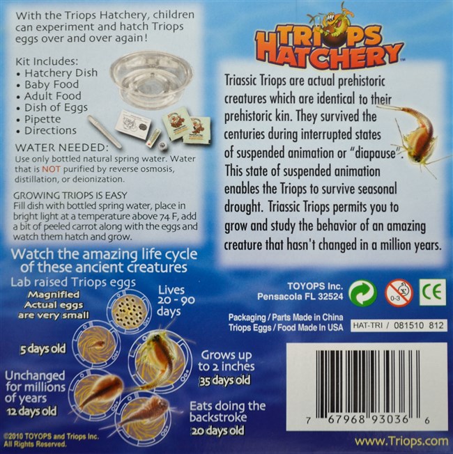 Triops Hatchery - Forhistoriske sødyr Triops Hatchery - Forhistoriske sødyr