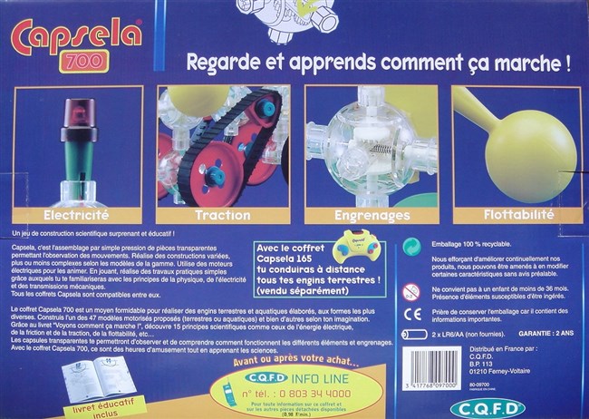 Capsela 700 Luksus sæt