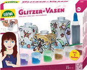 Glasmaling - 3 glas med glimmer