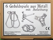 Pakke med 8 drillespil i metal