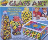 Glasmaling - 3 glas og smykkeskrin
