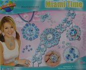 Ur samt smykker med Swarovski krystaller - Miami Time