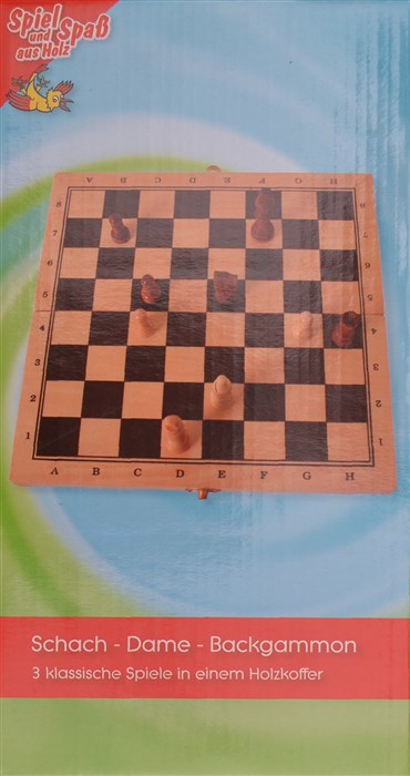 3 spil i et - skak - dam - backgammon 3 spil i et - skak - dam - backgammon