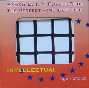 5x5x5 Professor terning eller magiske terning 5x5x5 Professor terning eller magiske terning