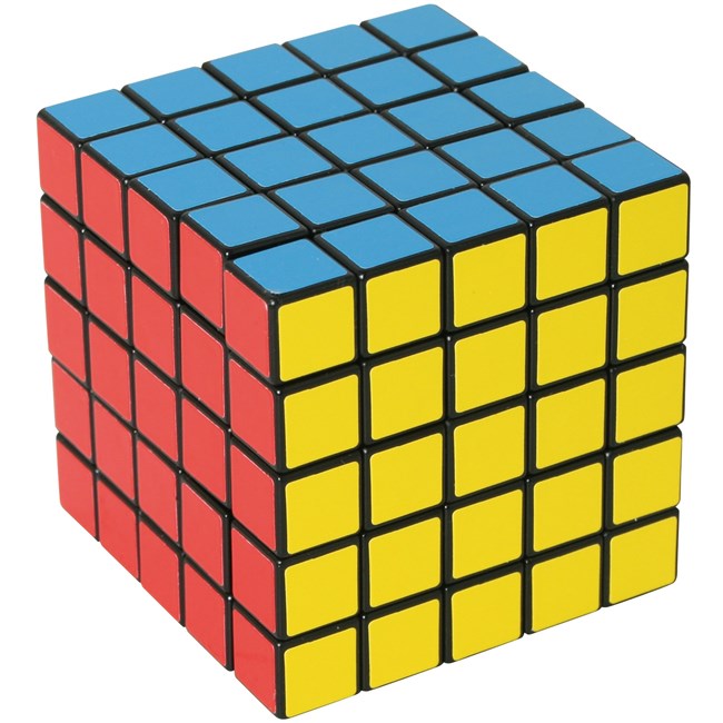 5x5x5 Professor terning eller magiske terning