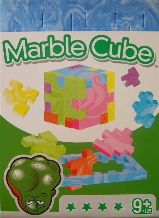 Blå Marble Cube - Martin L. King