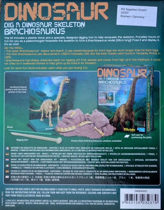 Brachiosaurus skelet Brachiosaurus skelet