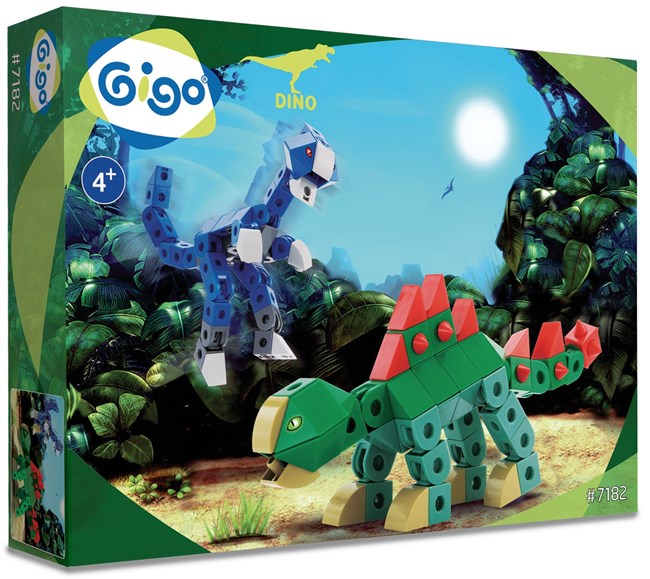 Byg en dinosaur Raptor og Gigosaurus Byg en dinosaur Raptor og Gigosaurus