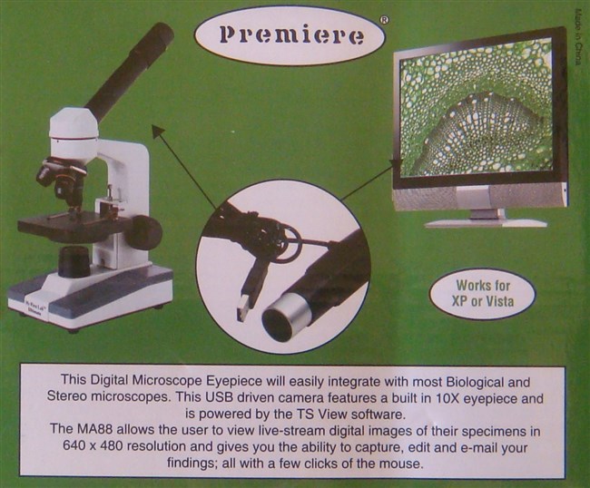 Digitalkamera til mikroskop Digitalkamera til mikroskop