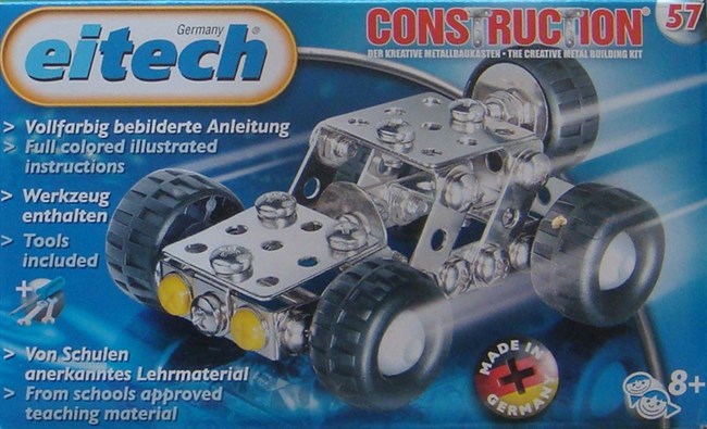 Eitech metal byggesæt - Racerbil Eitech metal byggesæt - Racerbil