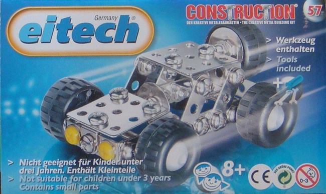Eitech metal byggesæt - Racerbil Eitech metal byggesæt - Racerbil