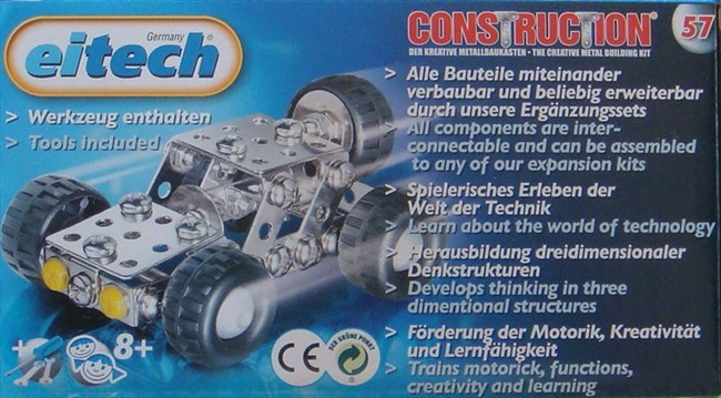 Eitech metal byggesæt - Racerbil Eitech metal byggesæt - Racerbil