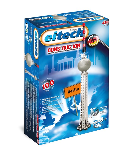 Eitech metalbyggesæt - Berlins fjernsynstårn Eitech metalbyggesæt - Berlins fjernsynstårn