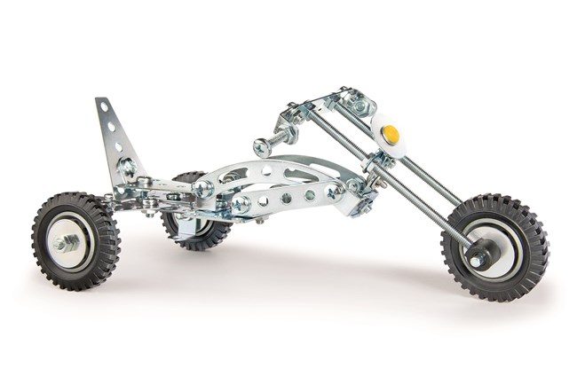 Eitech metalbyggesæt - byg motorcykler med 2 eller 3 hjul Eitech metalbyggesæt - byg motorcykler med 2 eller 3 hjul