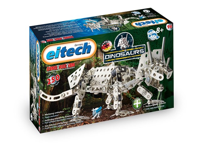 Eitech metalbyggesæt - Dinosaurs - Triceratops Eitech metalbyggesæt - Dinosaurs - Triceratops
