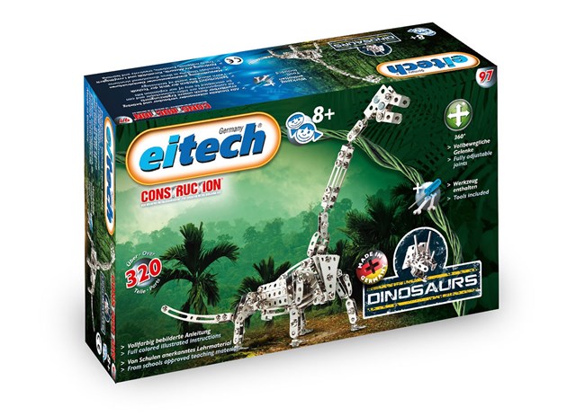Eitech metalbyggesæt - Dinosaurus - Brachiosaurus Eitech metalbyggesæt - Dinosaurus - Brachiosaurus