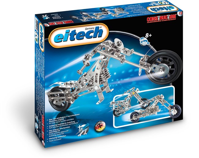Eitech metalbyggesæt - Motorcykel Eitech metalbyggesæt - Motorcykel