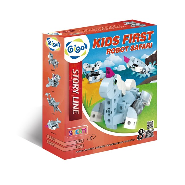 Gi-7431 Børnenes første robot safari Gi-7431 Børnenes første robot safari