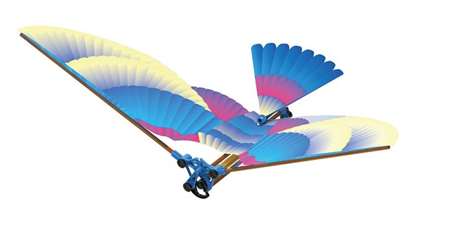 Gigo 7405 Ornithopter - Flyver med vinger