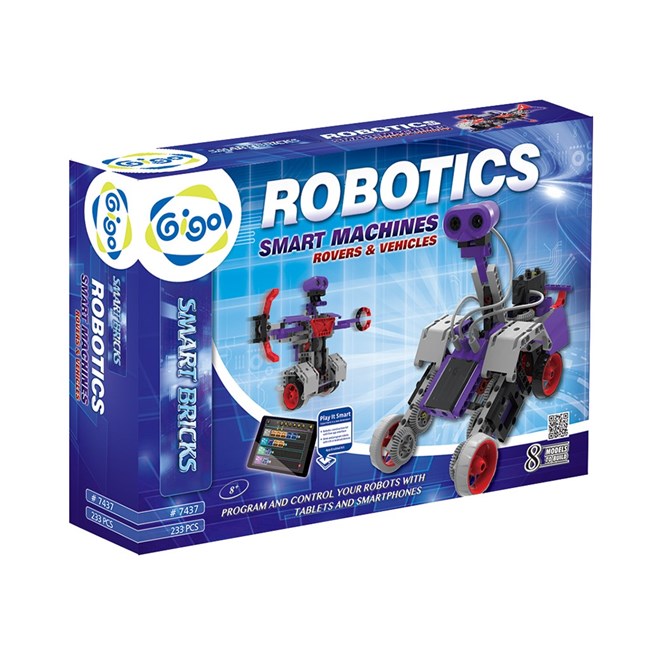 Gigo 7437 byggesæt - Byg programmerbar robot - 8 modeller Gigo 7437 byggesæt - Byg programmerbar robot - 8 modeller