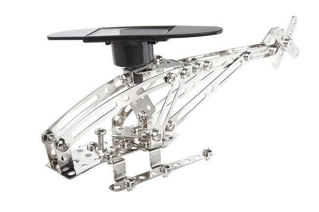 Helikopter med solcellepropel Helikopter med solcellepropel