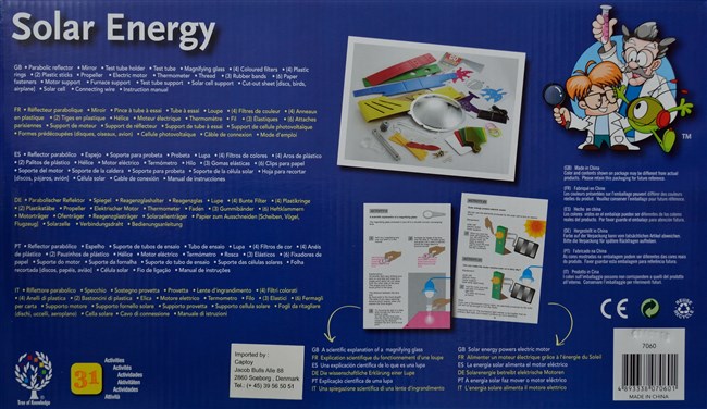 Lær om solenergi (med solcelle) Lær om solenergi (med solcelle)