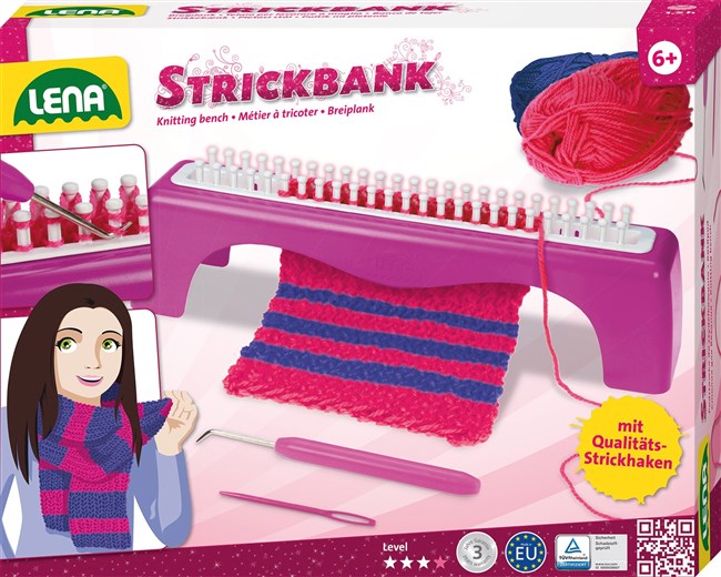Lena 42000 - Strikkemaskine med strikkekrog