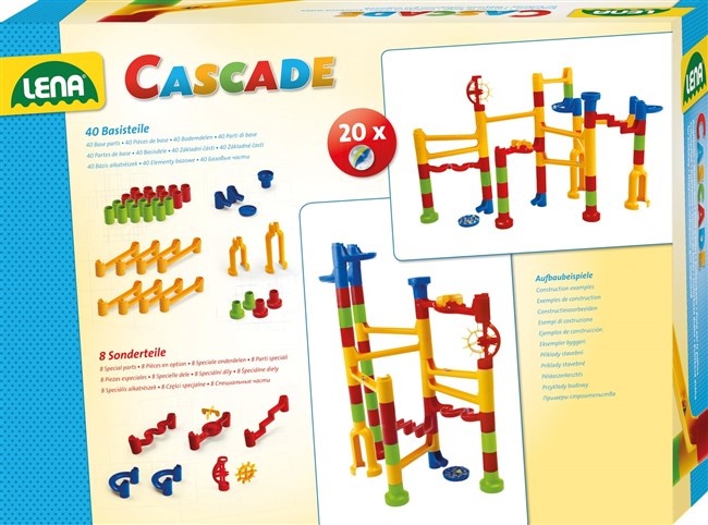 Lena Cascade kuglebane 65290 - Stort sæt Lena Cascade kuglebane 65290 - Stort sæt