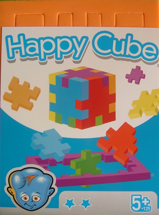 Orange Happy Cube Original - Amsterdam