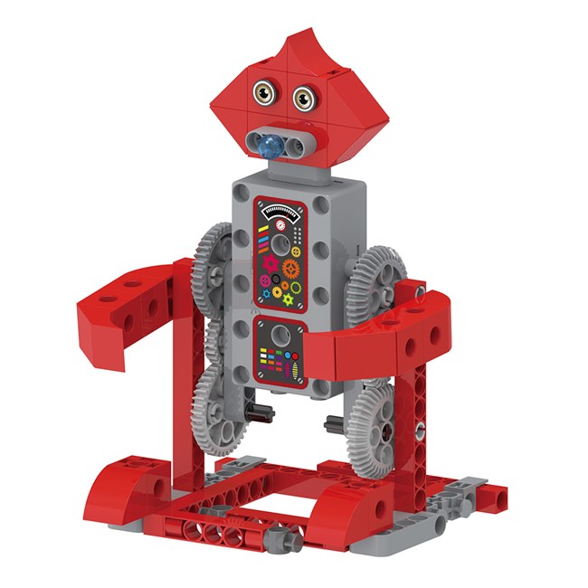 Robot fabrik - motoriserede gående robotter