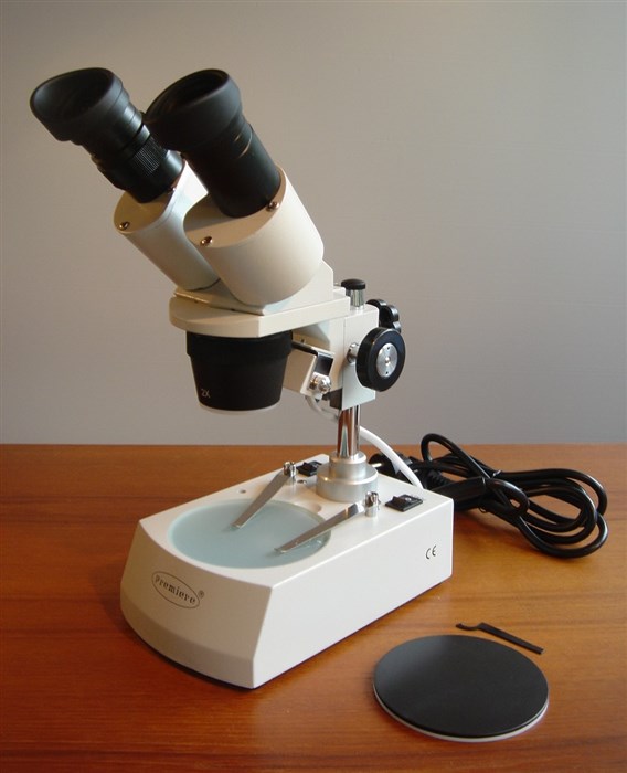 Stereomikroskop / stereolup, x20 og 40x