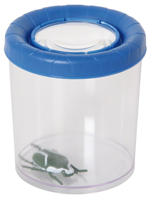 Stort insektglas med forstørrelsesglas Stort insektglas med forstørrelsesglas