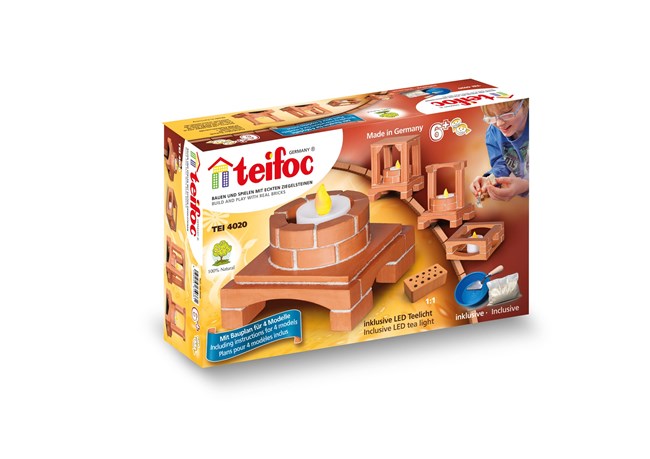 Teifoc 4020 - Dekorations sæt, incl. LED lys Teifoc 4020 - Dekorations sæt, incl. LED lys