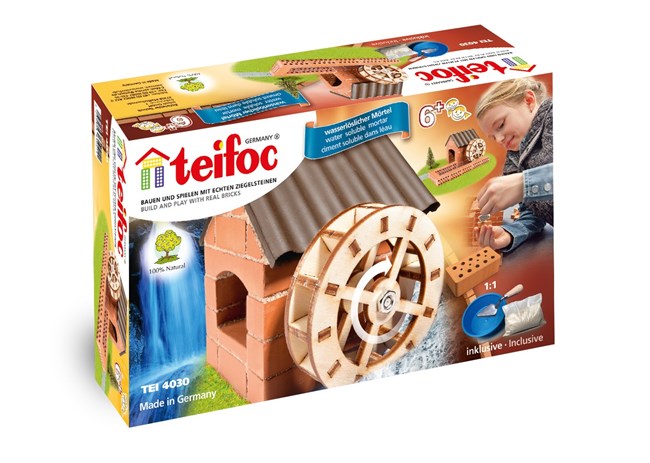 Teifoc 4030 byggesæt - Vandmølle Teifoc 4030 byggesæt - Vandmølle