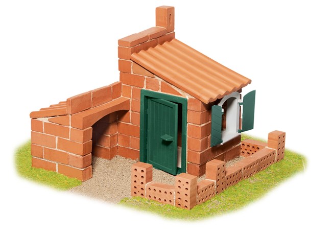 Teifoc 4105 - Byg hus med mini mursten