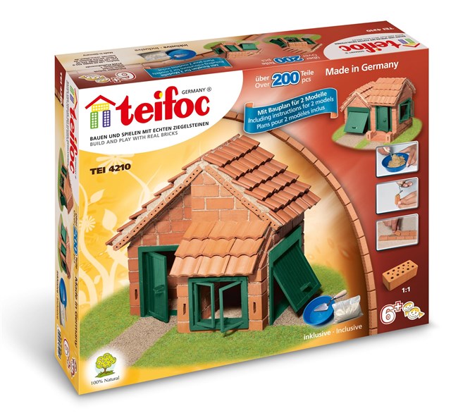 Teifoc 4210 byggesæt - Huse med tegl Teifoc 4210 byggesæt - Huse med tegl
