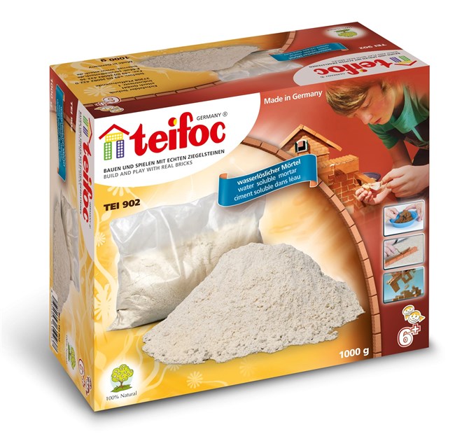 Teifoc 902 byggesæt - 1 kg cement / mørtel Teifoc 902 byggesæt - 1 kg cement / mørtel