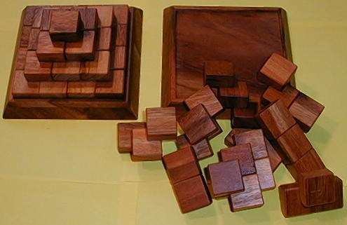 Trindelt pyramide Trindelt pyramide