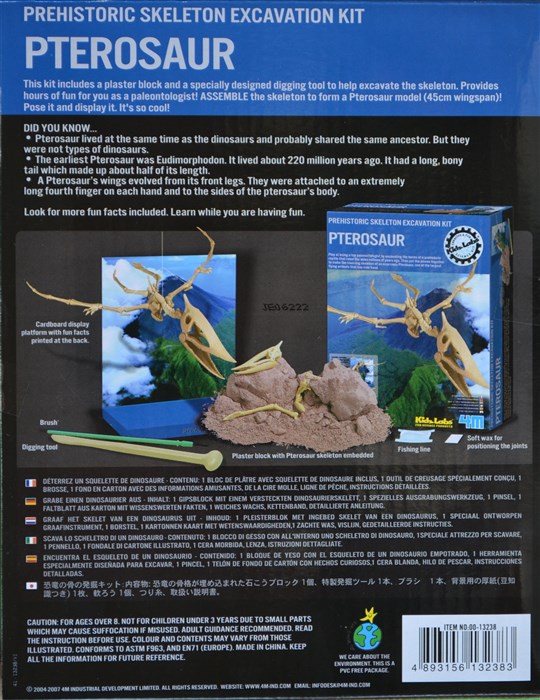 Udgrav en Pteranodon dinosaur Udgrav en Pteranodon dinosaur