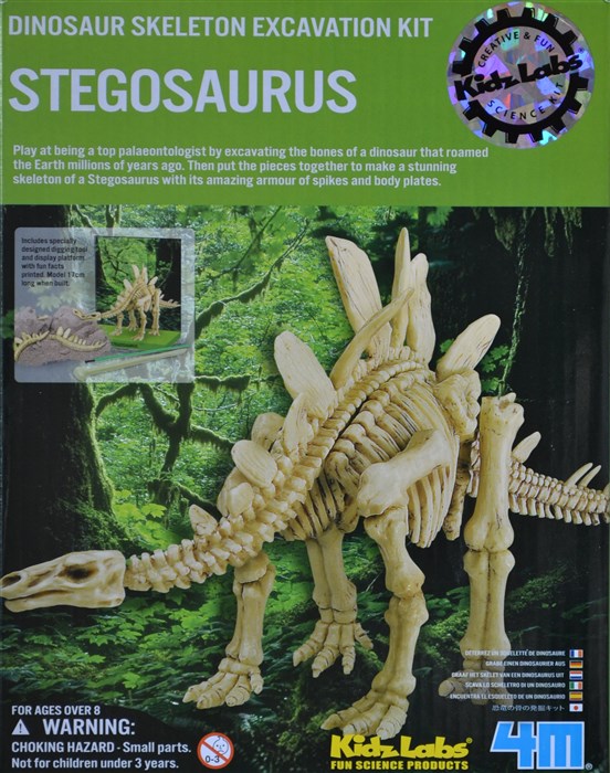 Udgrav et Stegosaurus skelet