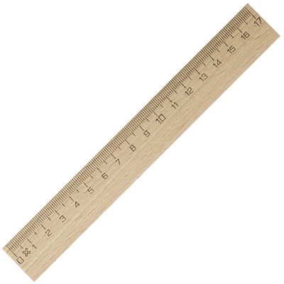 17 cm lineal