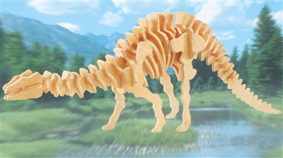 Apatosaurus dinosaur skelet i tr&#xE6;