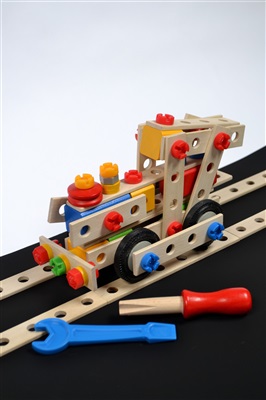 Eichhorn 39027 - Lokomotiv, bil, fly samt robot