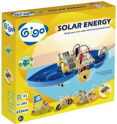 Gigo 7345 - Solenergi med 22 modeller, 8-14 &#xE5;r